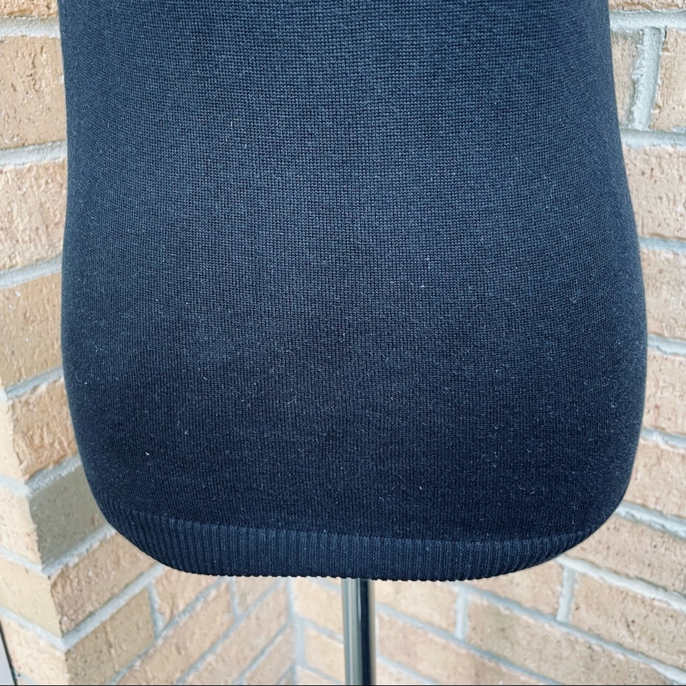 TARGET Black Diamante Knit Top Size Small Casual Office Work Event - Picture 4 of 7
